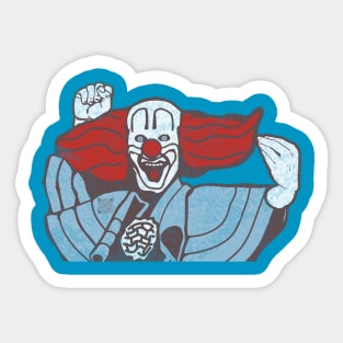 Whadda-u-want Clown Sticker